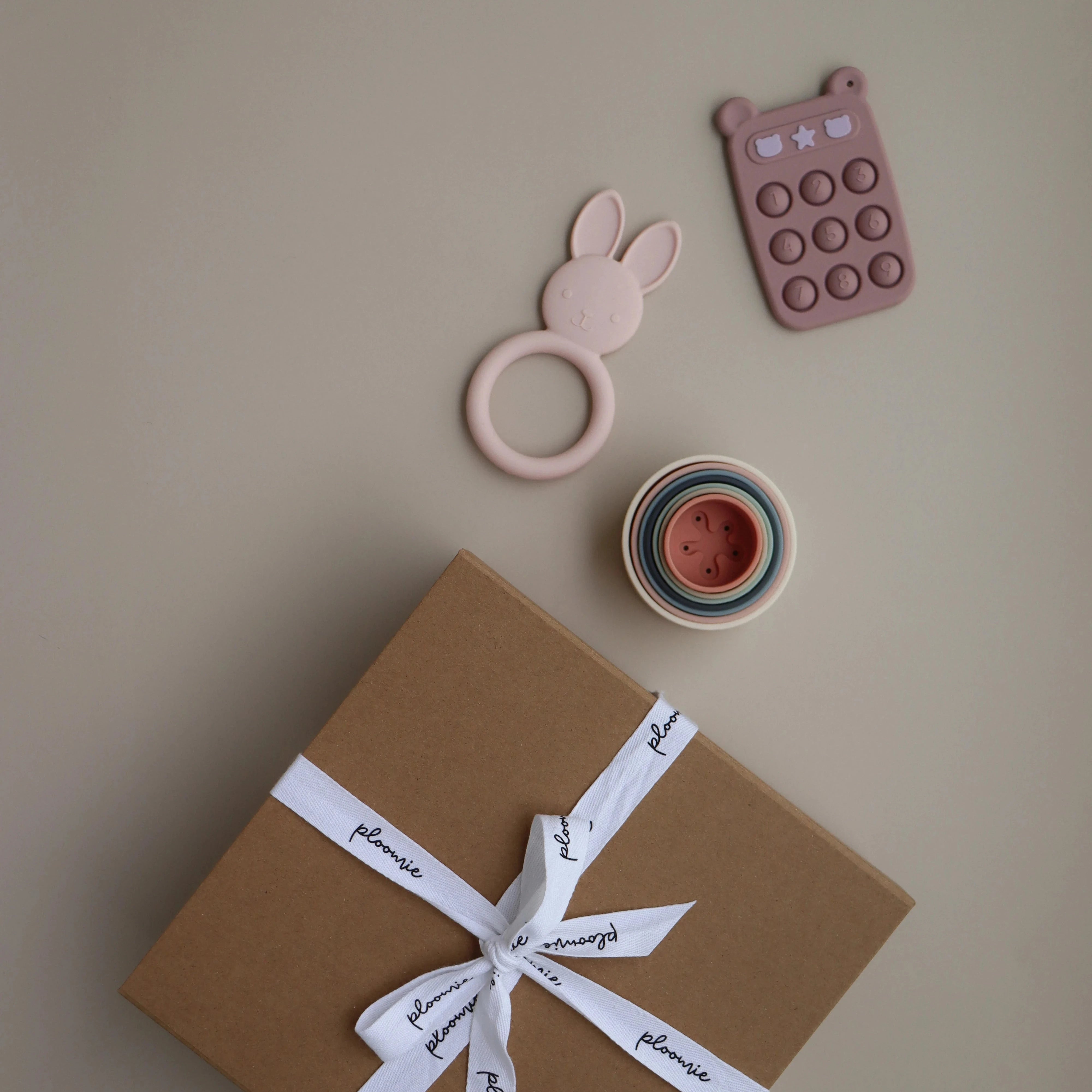 Coffret "Jouets sensoriels" | Rose