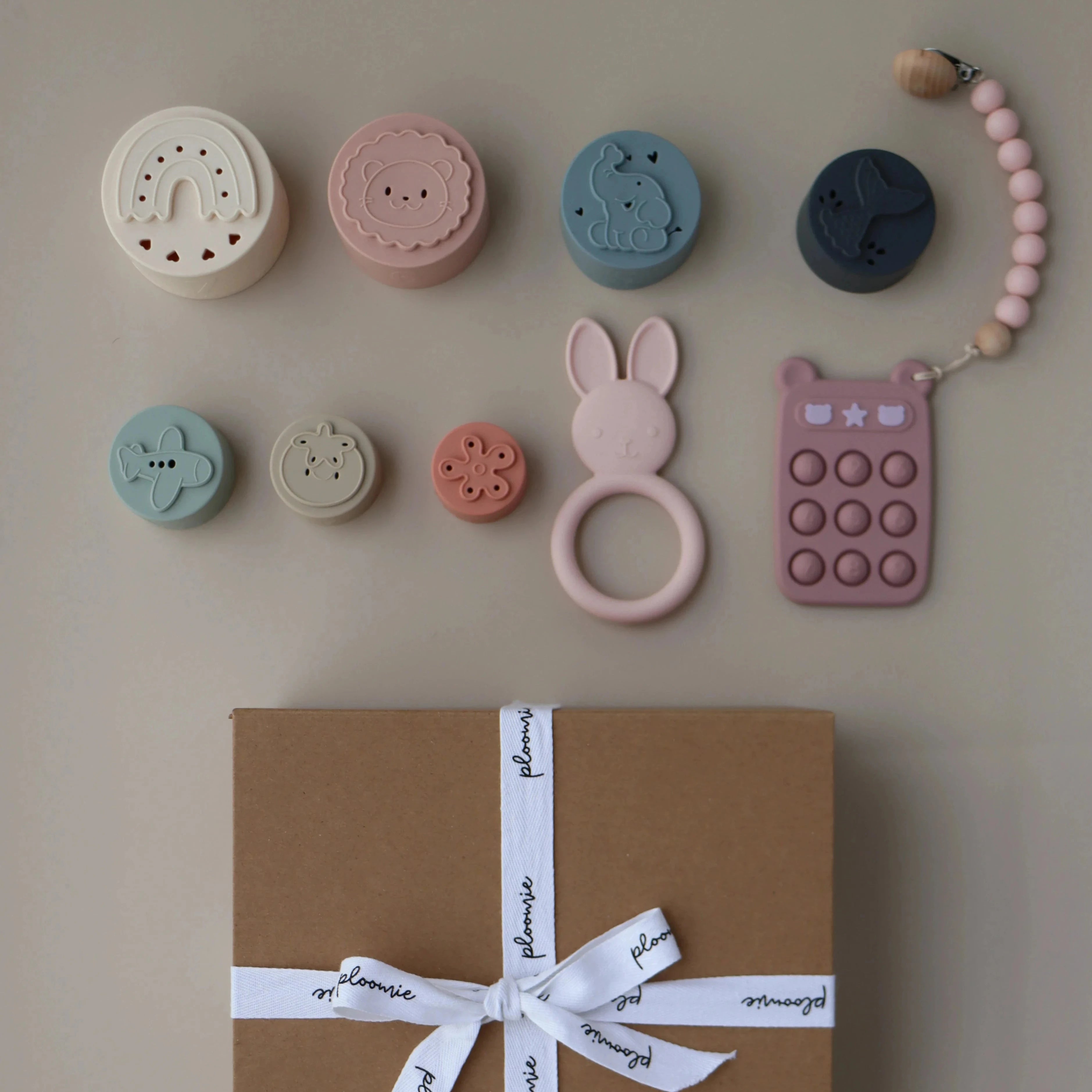 Coffret "Jouets sensoriels" | Rose