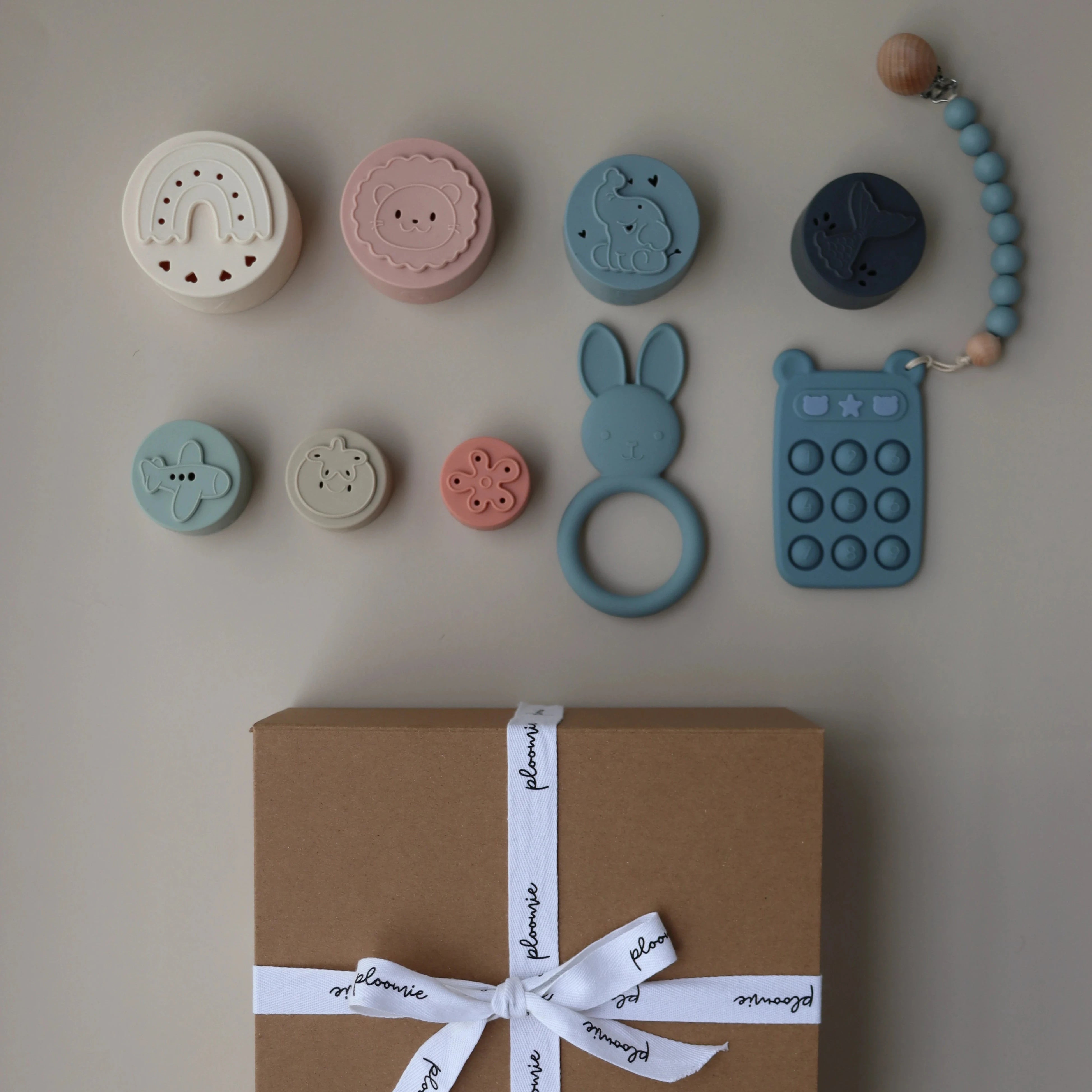 Coffret "Jouets sensoriels" | Bleu